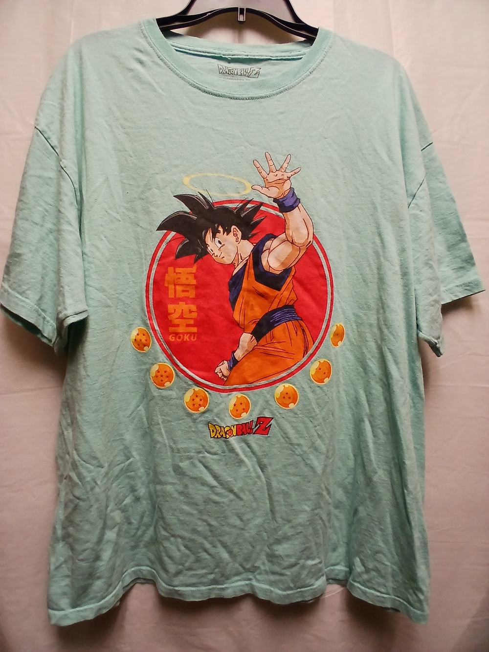Dragon Ball Z Goku Graphic Tee - Light Aqua